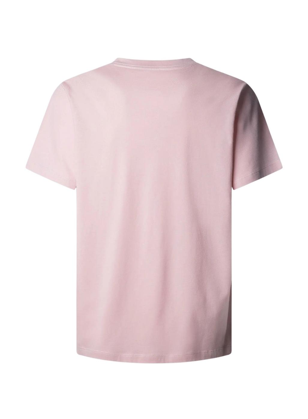 Camiseta Pepe Jeans Eggo rosa para hombre
