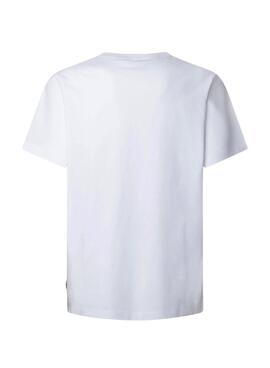 Camiseta Pepe Jeans Sagan blanco para hombre