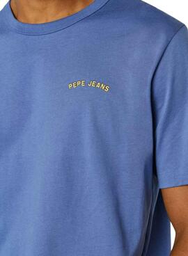 Camiseta Pepe Jeans Sion azul para hombre