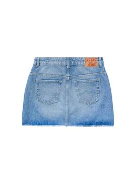 Falda Pepe Jeans Dani Archive Azul Mujer