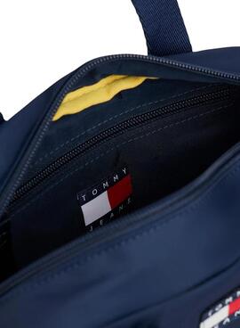 Bolso Tommy Jeans Daily crossover azul para mujer