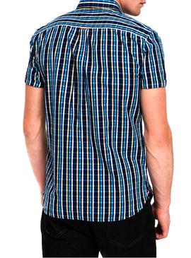 Camisa Superdry Premium University Azul