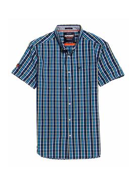 Camisa Superdry Premium University Azul