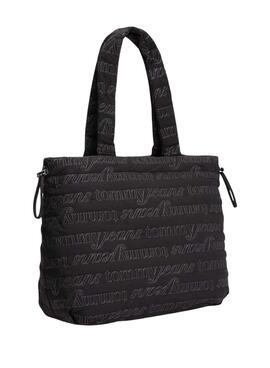 Bolso Tommy Jeans Icon negro para mujer