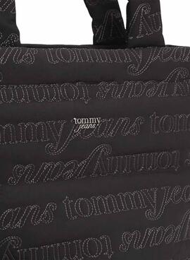 Bolso Tommy Jeans Icon negro para mujer