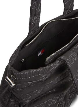 Bolso Tommy Jeans Icon negro para mujer