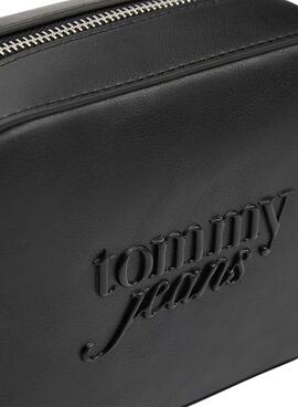 Bolso Tommy Jeans Must Camera negro para mujer