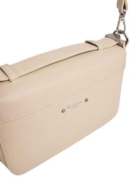 Bolso Pepe Jeans Nina beige para mujer
