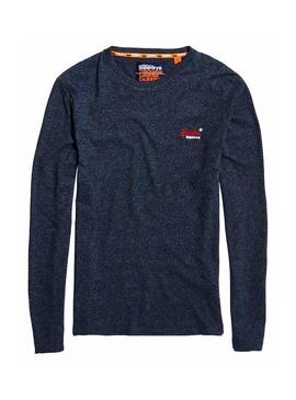 Camiseta Superdry Vintage Long Azul Hombre