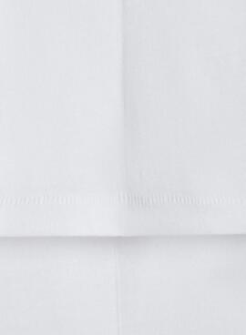 Camiseta Pepe Jeans Sage logo degradado blanco para niño