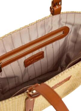 Bolso Pepe Jeans Trudy beige para mujer