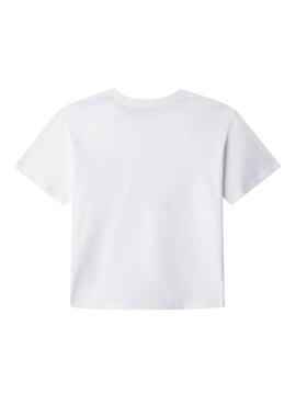 Camiseta Pepe Jeans  Ash estampado gráfico blanco para niño