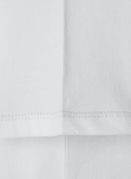 Camiseta Pepe Jeans Beckett logo blanco para niño