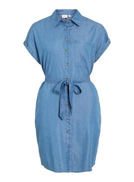Vestido Vila Vinori denim para mujer
