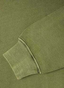 Sudadera Pepe Jeans William verde caqui para niño