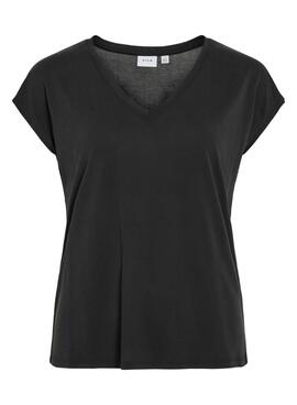 Camiseta Vila Vimodala negro para mujer