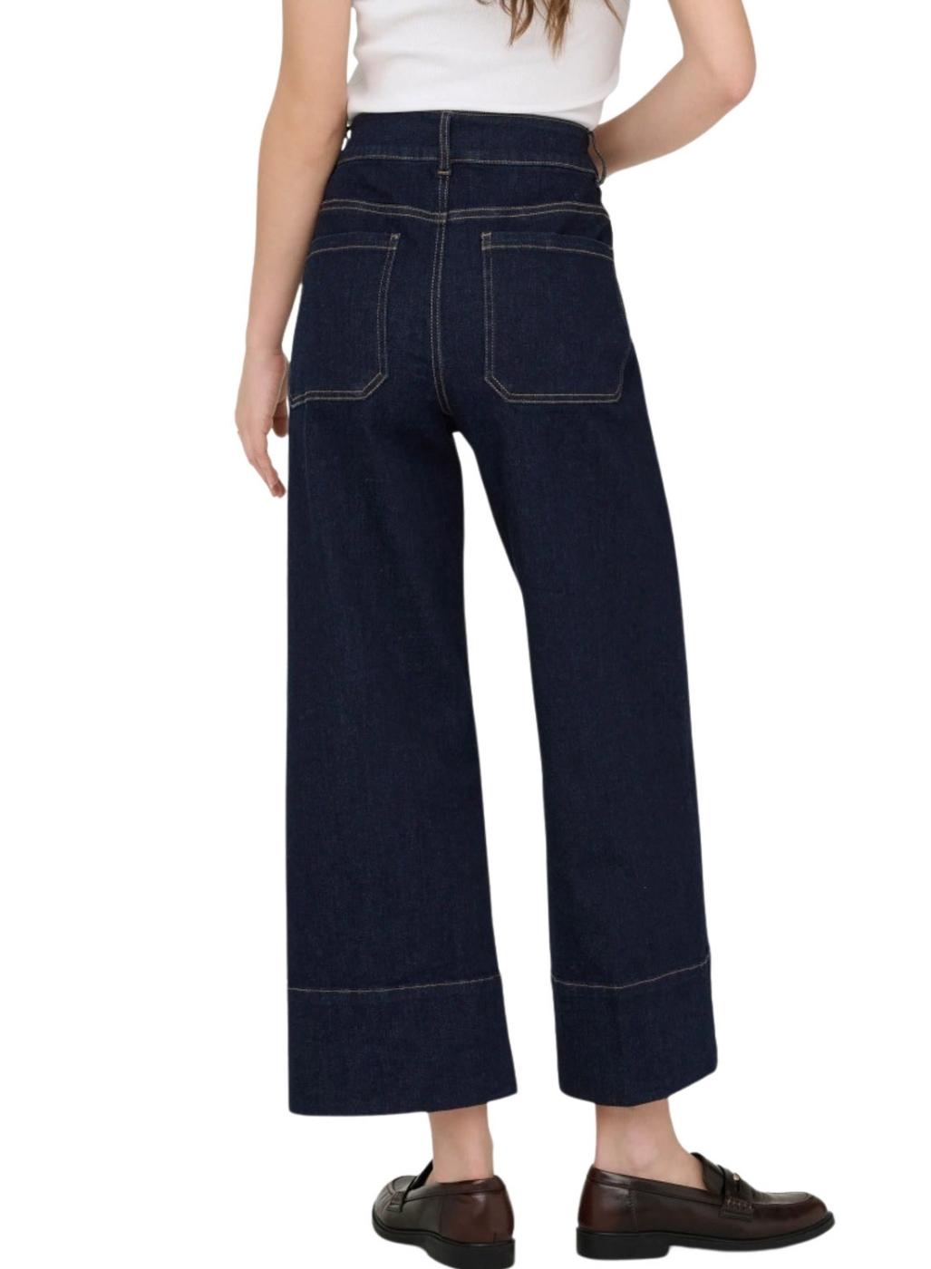 Pantalón vaquero Only Madison denim oscuro para mujer