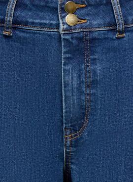 Pantalón vaquero Only Madison denim medio para mujer