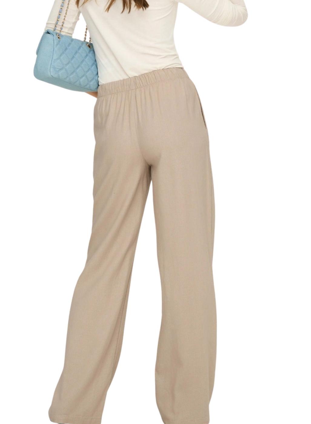 Pantalón Only Goa beige para mujer