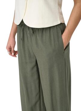 Pantalón Only Goa verde para mujer