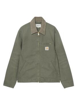 Cazadora Carhartt Detroit verde para hombre
