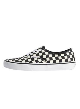 Zapatillas Vans Authentic Check negro y blanco para hombre