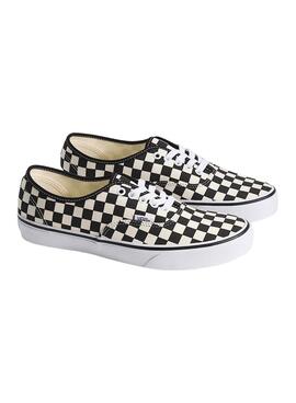 Zapatillas Vans Authentic Check negro y blanco para hombre