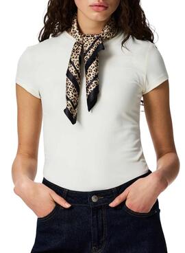 Pañuelo Pieces Bambi leopardo para mujer