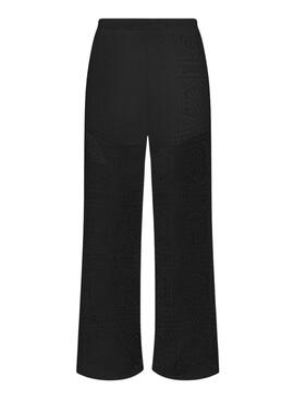 Pantalón Only Llian Lace negro para mujer