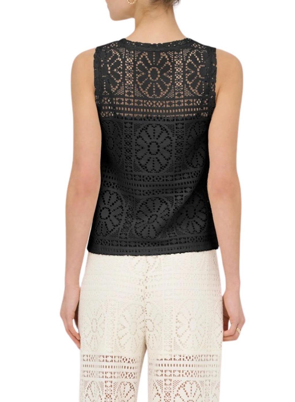 Top Only Llian negro para mujer