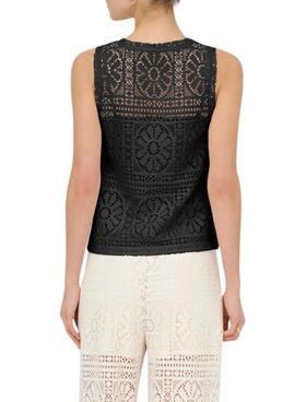 Top Only Llian negro para mujer