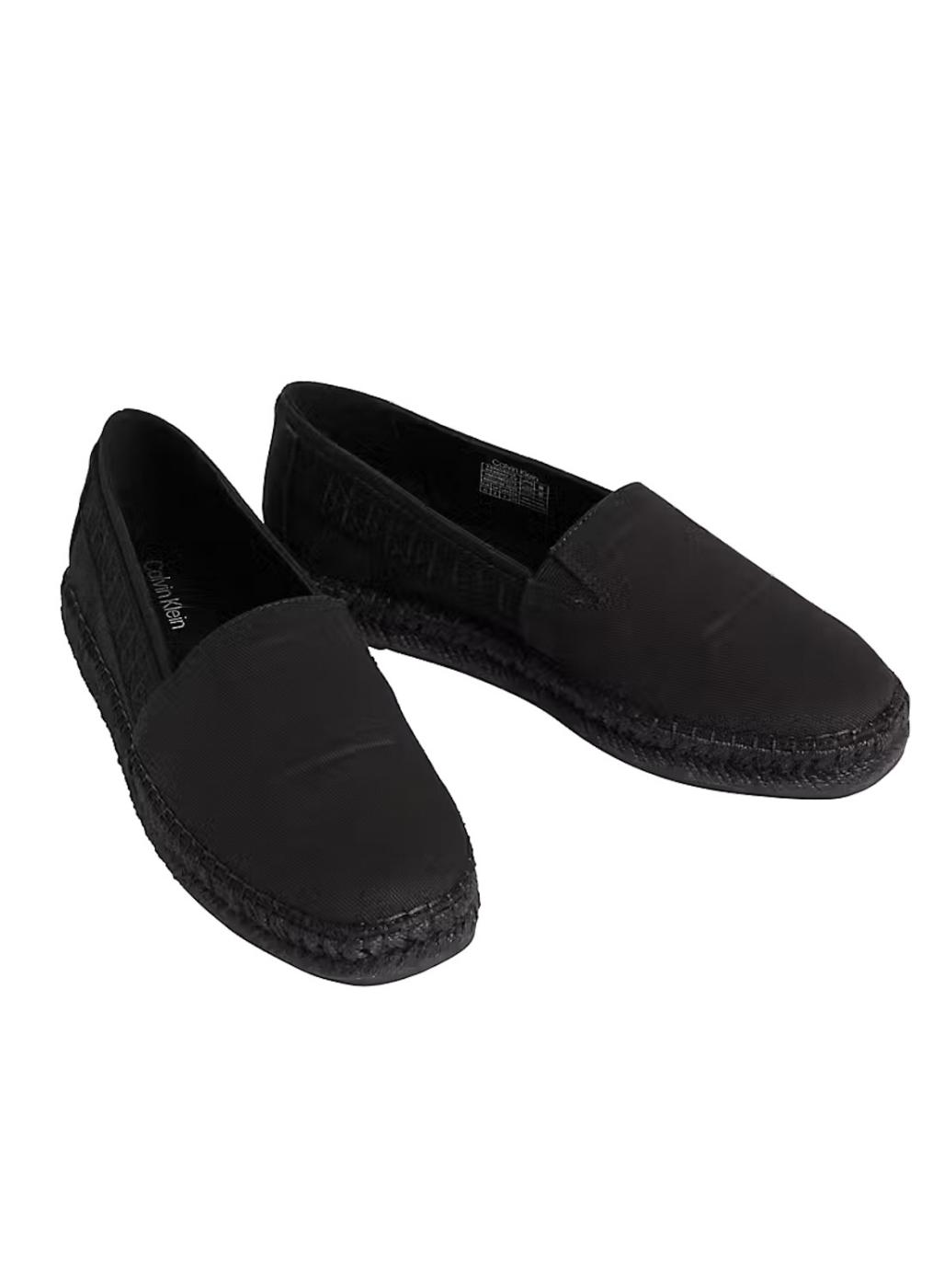 Alpargatas Calvin Klein Jeans Espadrille negro para hombre