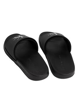Sandalias Calvin Klein Jeans Slide negro para hombre