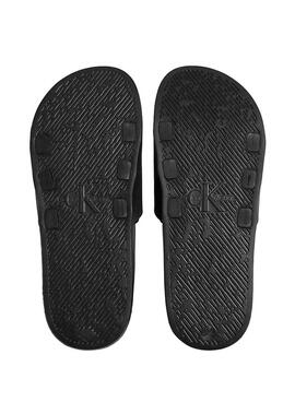 Sandalias Calvin Klein Jeans Slide negro para hombre