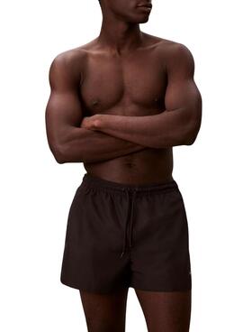 Bañador Calvin Klein Jeans Drawstring negro para hombre