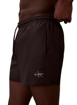 Bañador Calvin Klein Jeans Drawstring negro para hombre