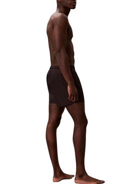 Bañador Calvin Klein Jeans Drawstring negro para hombre