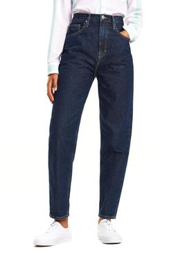 Pantalon Vaquero Tommy Jeans Tapered Dark Mujer