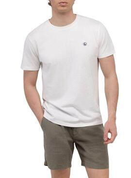 Camiseta El Ganso Dyed blanco para hombre