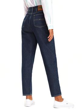 Pantalon Vaquero Tommy Jeans Tapered Dark Mujer