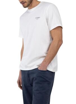 Camiseta El Ganso Peces blanco para hombre