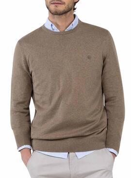 Jersey El Ganso cuello caja topo para hombre