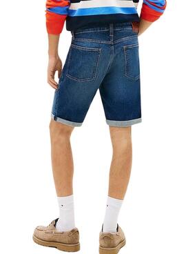 Bermuda vaquera Tommy Jeans Ronnie lavado oscuro para hombre