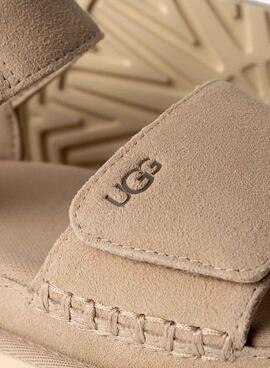 Sandalias UGG Goldenstar beige para mujer