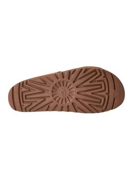 Sandalias UGG Goldenstar Hi Cutout Slide Chestnut para mujer
