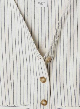 Chaleco Pepe Jeans Izzy raya diplomática para niña