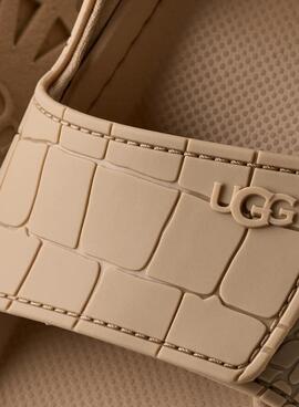 Sandalias UGG GoldenGlow Embossed tostado para mujer