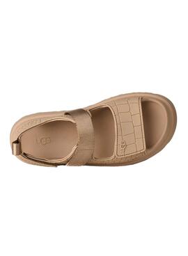 Sandalias UGG GoldenGlow Embossed tostado para mujer