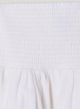Falda Pepe Jeans Holly blanco para niña