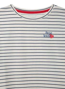 Camiseta Pepe Jeans Gertrudis rayas para niña